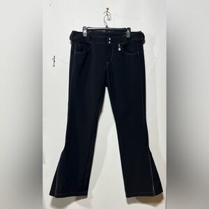 Volcom‎ Battle Stretch Skinny Snow Pants In Black Womens Waist 32 Inseam 34”